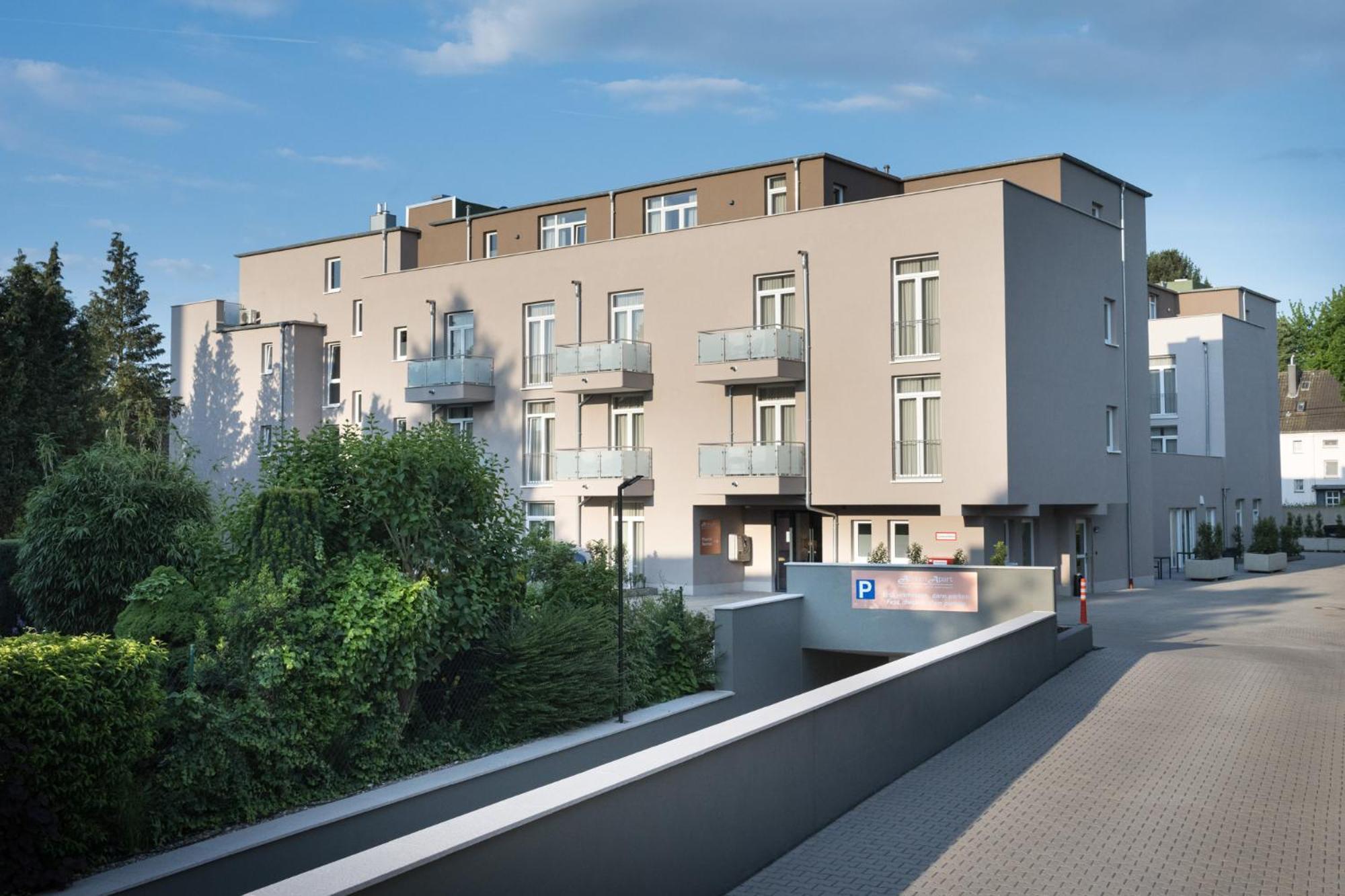 Atrium Apart Hotel Bruehl Exterior foto