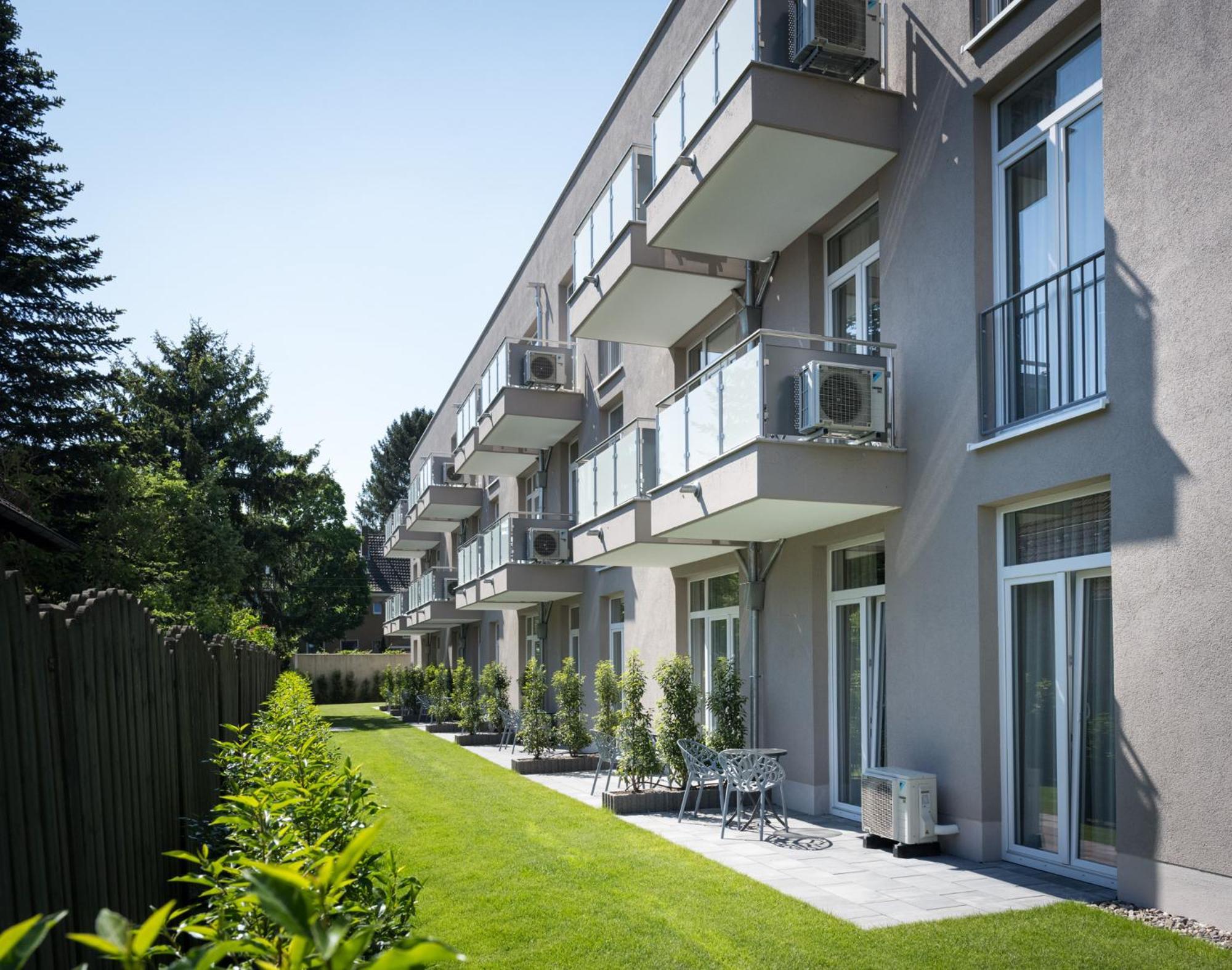 Atrium Apart Hotel Bruehl Exterior foto