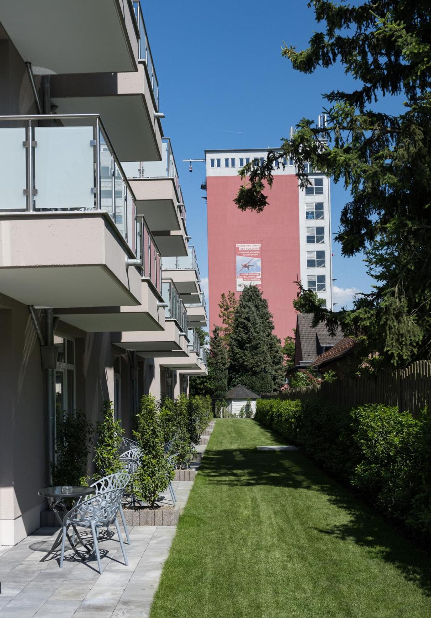 Atrium Apart Hotel Bruehl Exterior foto