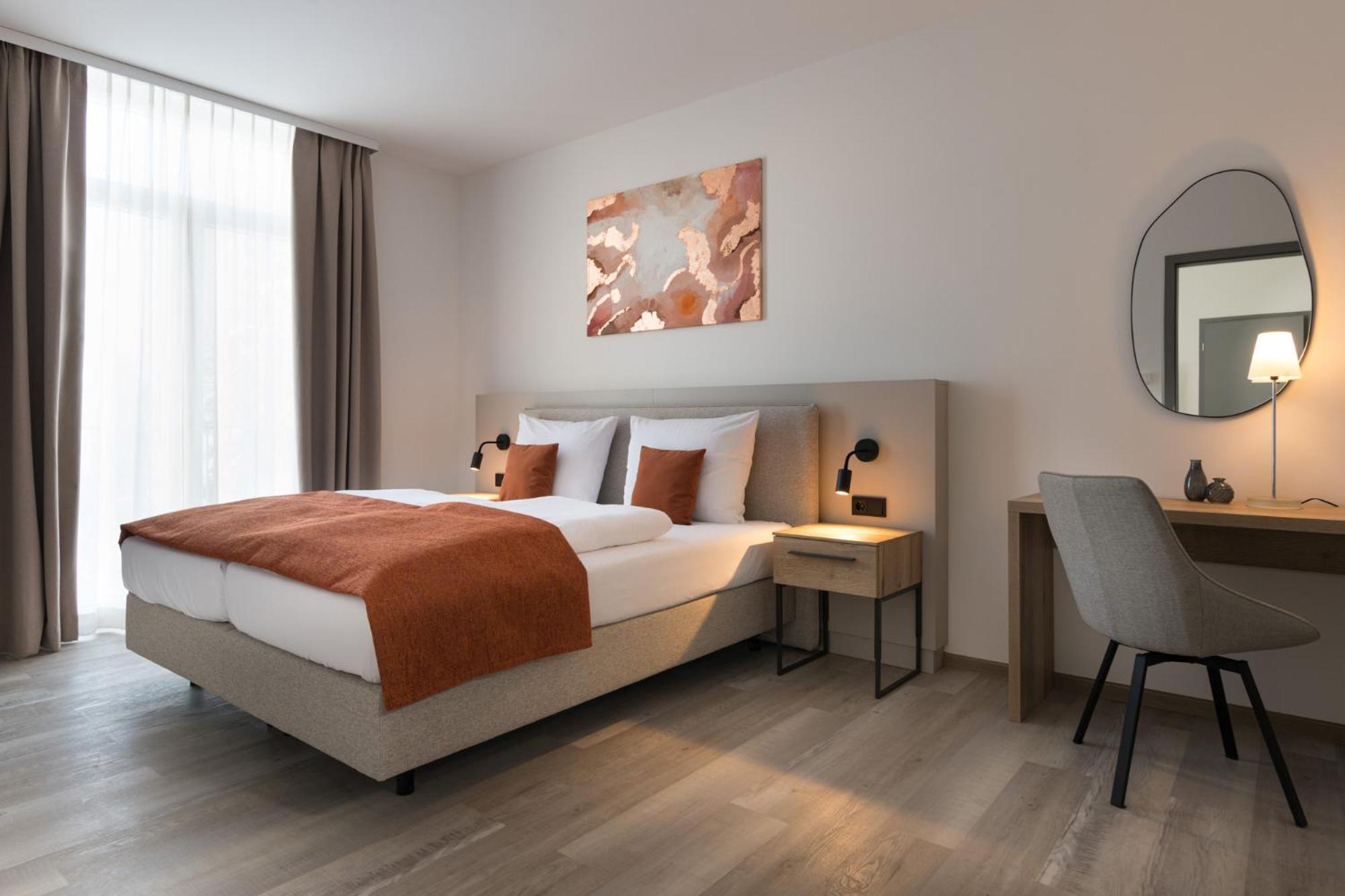 Atrium Apart Hotel Bruehl Exterior foto
